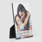 カスタムフォトスクリプトHappy Mothers Day フォトプラーク (側面)