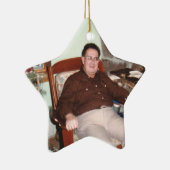 カスタムフォトスターズインザスカイ記憶オーナメント セラミックオーナメント (右)