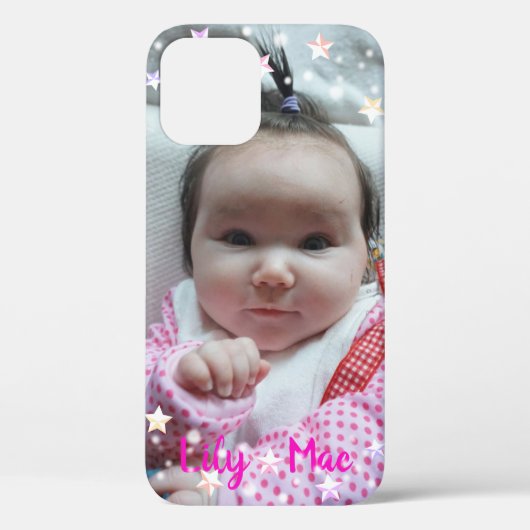 カスタムフォトスターライトデコレーション Case-Mate iPhoneケース (裏面)