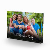 カスタムフォトスパーソナライズされたクリプト名 フォトブロック (右)