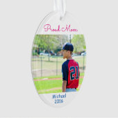 カスタムフォトスポーツオーナメント オーナメント (正面)