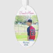 カスタムフォトスポーツオーナメント オーナメント (正面)