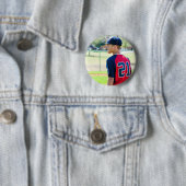 カスタムフォトスポーツボタン/ピン 缶バッジ (インサイチュ)