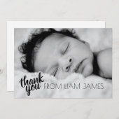 カスタムフォトス男女兼用クリプトサンキューカード 案内状 (正面/裏面)