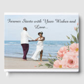 カスタムフォトズ結婚ゲストブック ゲストブック (正面)