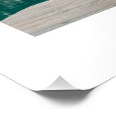 カスタムフォトタイプライターのキャプション ポスター (コーナー)