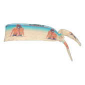 カスタムフォトタイヘッドバンパーソナライズされたド タイヘッドバンド (回転90)