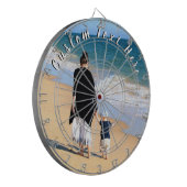 カスタムフォトダッお気に入りのトボードと文字 ダーツボード (正面左)