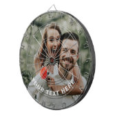 カスタムフォトダパーソナライズされたーツボード ダーツボード (正面右)