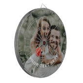 カスタムフォトダパーソナライズされたーツボード ダーツボード (正面左)