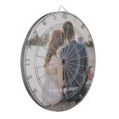 カスタムフォトダパーソナライズされたーツボード ダーツボード (正面左)