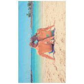 カスタムフォトテーブルクロス – デザイン – バケーション テーブルクロス (正面)