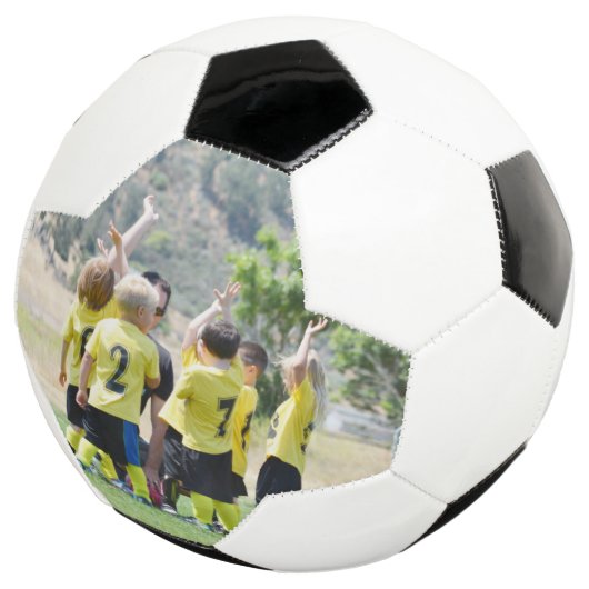 カスタムフォトデザイン自身のプリント写真アップロード サッカーボール (3/4)