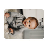 カスタムフォトトランプパーソナライズされた マグネット (横)