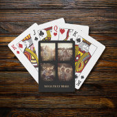 カスタムフォトトランプユニークギフトアイディア トランプ