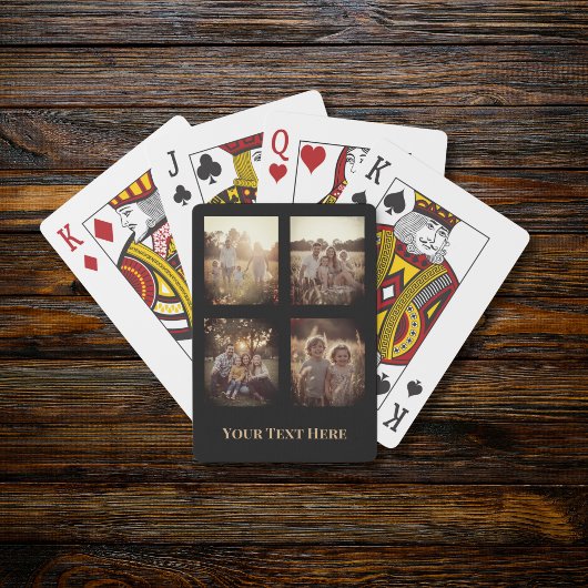 カスタムフォトトランプユニークギフトアイディア トランプ