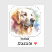 カスタムフォトドッグ シール (シート)