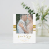 カスタムフォトニューライズ初めてのクリスマス シーズンカード (スタンド正面)