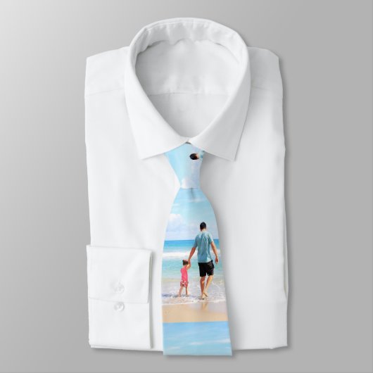 カスタムフォトネックタイパーソナライズされたデザイン ネクタイ (タイ)