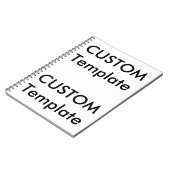 カスタムフォトノートブック80ページ6.5インチx 8.75インチ ノートブック (左側)