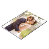 カスタムフォトノートブパーソナライズされたック ノートブック (左側)