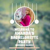 カスタムフォトバチェロレッテへようこそ アクリルサイン (ニュートラル)