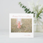 カスタムフォトバレンタインデイカード 招待状 (スタンド正面)