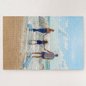 カスタムフォトパズル自分のデザインパーソナライズされた ジグソーパズル (横)