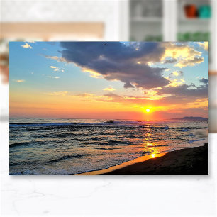 カスタムフォトパーソナライズされた紙ランチョンマットパッド ペーパーパッド