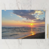 カスタムフォトパーソナライズされた紙ランチョンマットパッド ペーパーパッド (インサイチュ)