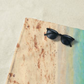 カスタムフォトビーチタオルデザイン – サマーラブ ビーチタオル (インサイチュ)