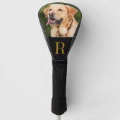 カスタムフォトファミリーペットモノグラパーソナライズされたム ゴルフヘッドカバー (正面)