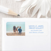 カスタムフォトファミリー差出人住所ラベル ラベル (インサイチュ)