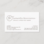 カスタムフォトファーム生卵 名刺 (正面)