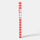 カスタムフォトフレーム国赤バッファローチェックプレイド Case-Mate iPhoneケース (裏面 / 左)