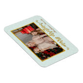 カスタムフォトフレームMerry Christmas & New Year Holi マグネット (右側)