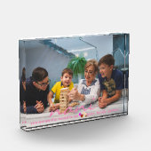 カスタムフォトブロックパーソナライズされたギフトの作成 フォトブロック (左)