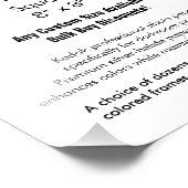 カスタムフォトプリント – 正方形8" x 8" フォトプリント            (角)