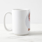 カスタムフォトベビーエリー コーヒーマグカップ (左)