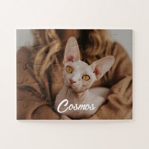 カスタムフォトペット スフィンクス 猫 親友 家族 ジグソーパズル