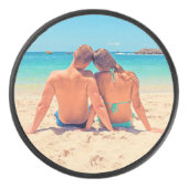 カスタムフォトホッケーあなたの写真のお気に入りの贈り物 アイスホッケーパック (正面)