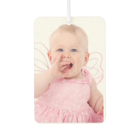 カスタムフォトホーユニークム&カー カーエアーフレッシュナー (正面)