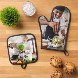 カスタムフォトポットホルダーセット 鍋つかみ&鍋敷きセット