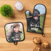 カスタムフォトポットホルダーセット 鍋つかみ&鍋敷きセット (トップダウン)