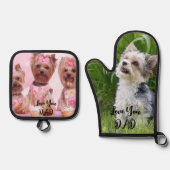 カスタムフォトポットホルダーセット 鍋つかみ&鍋敷きセット (正面)