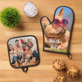 カスタムフォトポットホルダーセット 鍋つかみ&鍋敷きセット