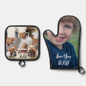 カスタムフォトポットホルダーセット 鍋つかみ&鍋敷きセット (正面)