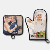 カスタムフォトポットホルダーセット 鍋つかみ&鍋敷きセット (正面)