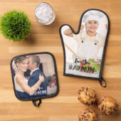 カスタムフォトポットホルダーセット 鍋つかみ&鍋敷きセット (トップダウン)