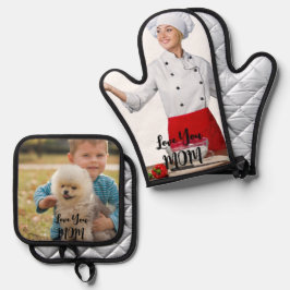 カスタムフォトポットホルダーセット 鍋つかみ&鍋敷きセット